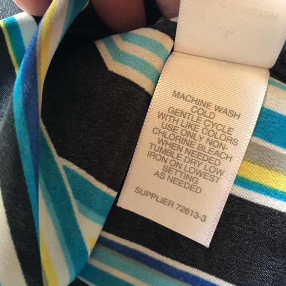 BISOU BISOU FLOWY TOP WITH KNITTED CUFFS/COLLAR - Picture 8 of 8